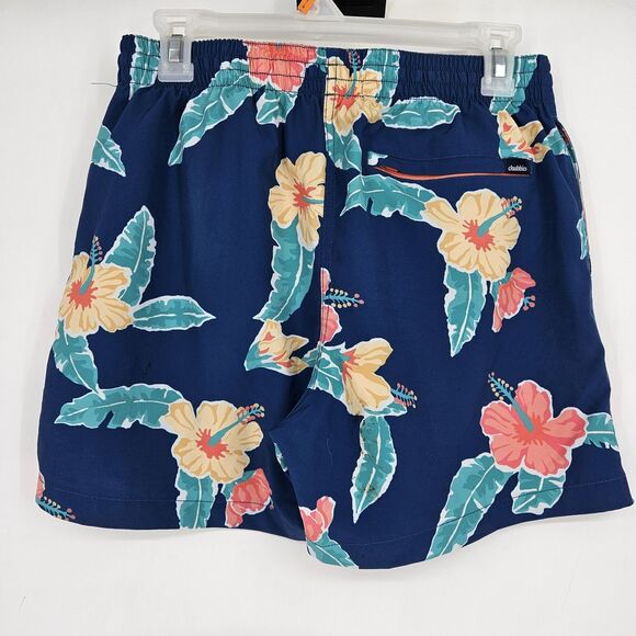 Chubbies Swim Trunks Mens Medium Shorts Lined Floral Beach Summer Pool M - Picture 8 of 14